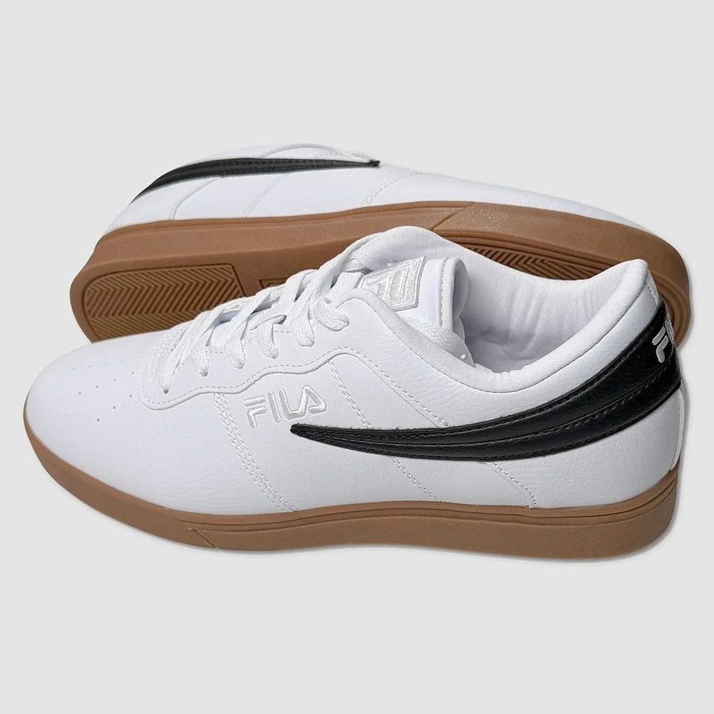 Fila Vulc 13 Low Gum Shoes / Sneakers - NEW Mens 11 ee Wide White - #49776-TOP3